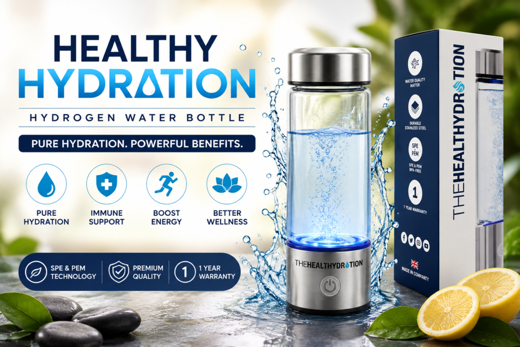 Healthy Hydration Hydrogen Water Bottle