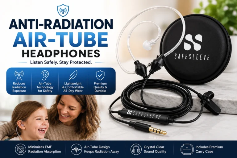 Anti-Radiation Air-Tube Headphones
