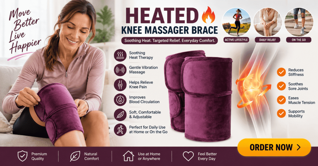 Heated Knee Massager Brace Reviews